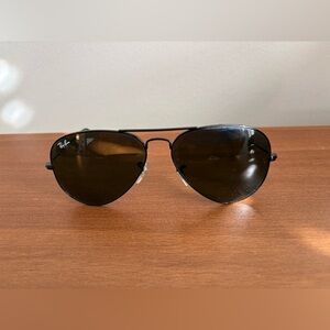 Ray-Ban Aviator Large Metal - Black